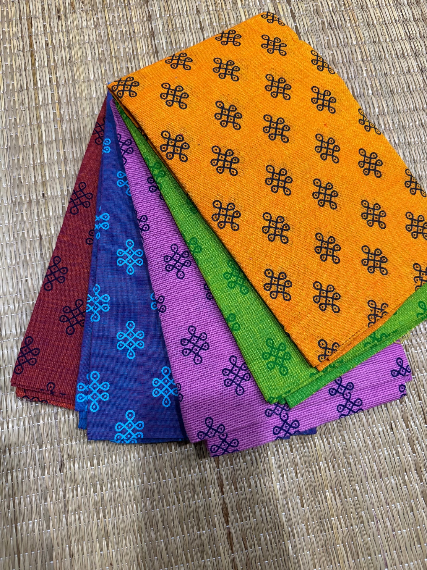 Blouse Material kolam- 5 piece