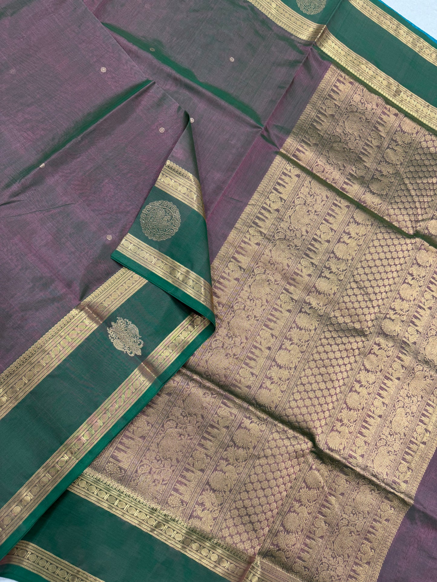 Kanchi Silk Cotton Sarees | Luxury silk cotton | pastel dual tone
