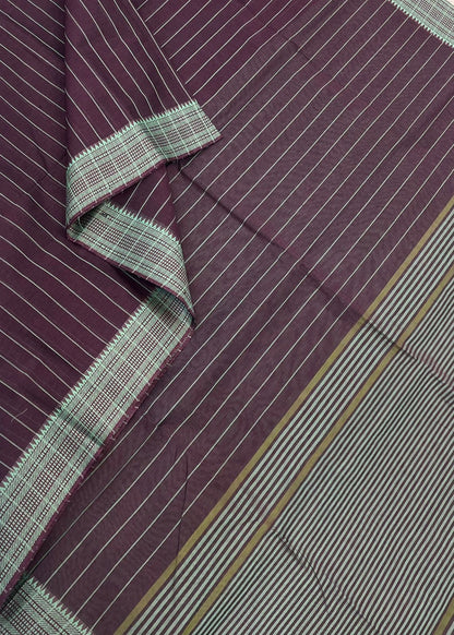 Kadhi soft Cotton | aaraku x teal | thread border