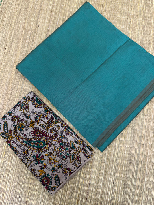 Plain soft cotton | two tone teal