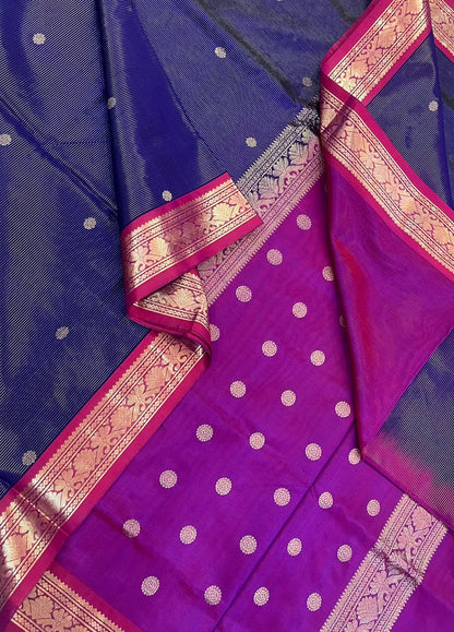 Kanchi Silk Cotton Sarees | luxury silk cotton |  vairaoosi x vadamalli pink| NKV37